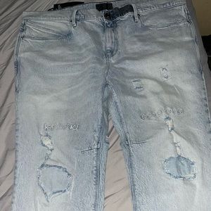 RTA - Bryant Jean Light Blue Rest In Power